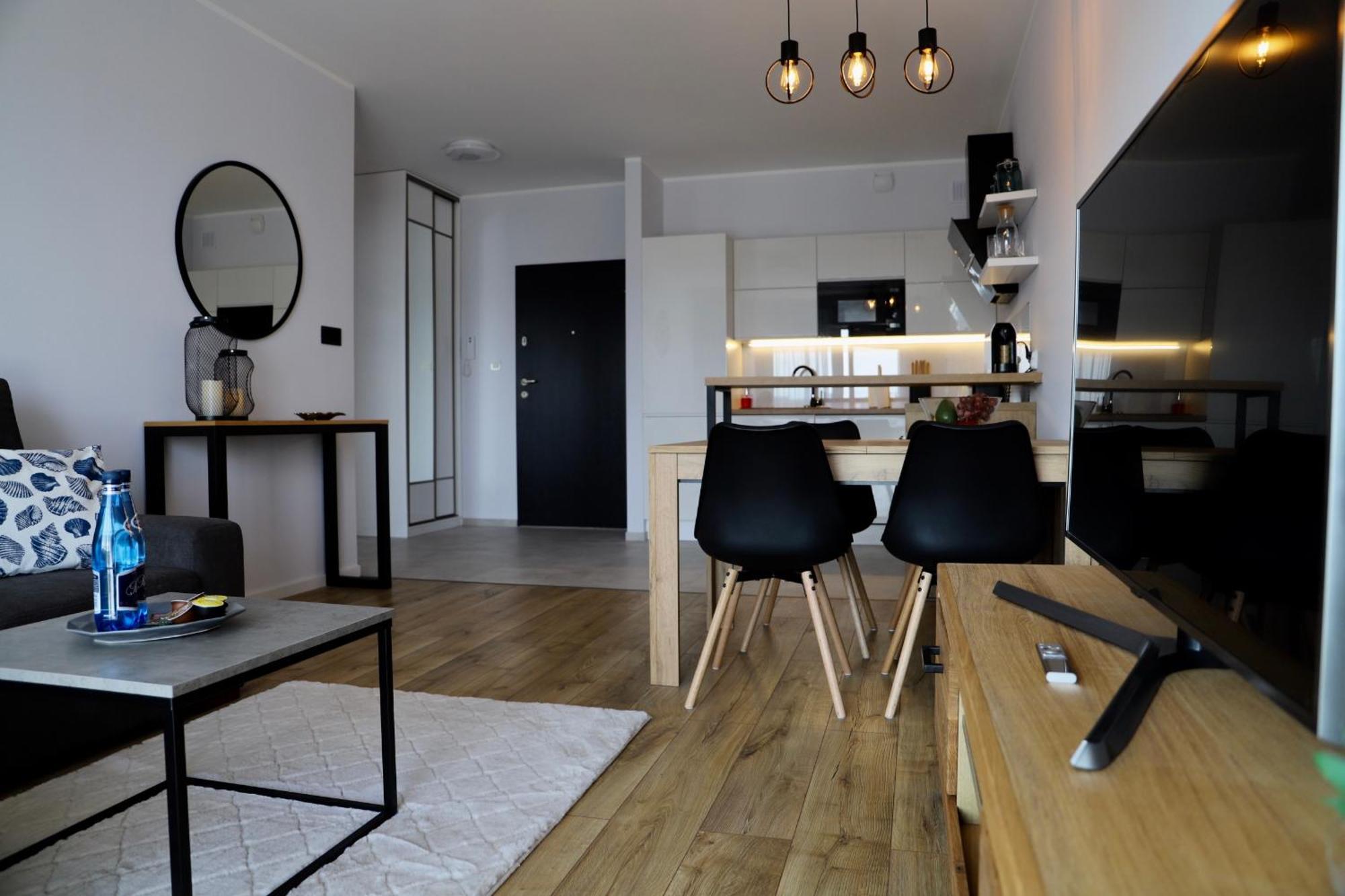 Apartament Gdansk Baltica Towers 7Floor Eksteriør bilde